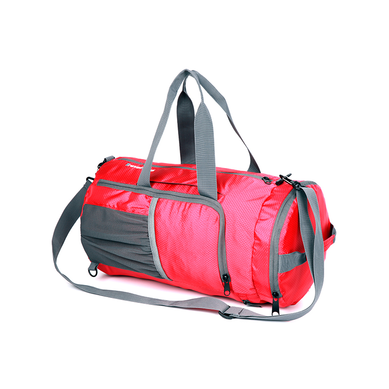 Travel Plus旅行家 夏季大容量可折叠运动旅行袋 TP5505绿色、灰色、水红  黑色