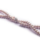 珍珠皇后 8-9mm淡水粉紫珍珠直项链-温醇