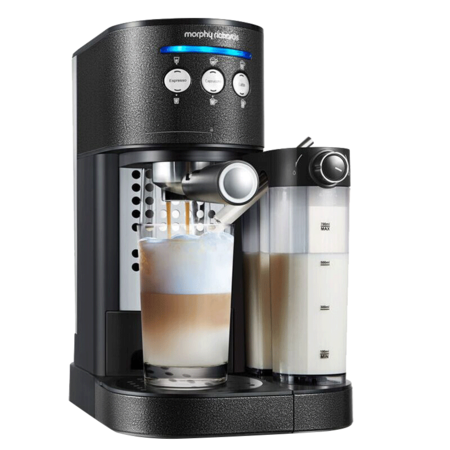 摩飞电器 花式咖啡机 意式半自动咖啡机家用奶泡机 胶囊咖啡粉两用MR7008T图片