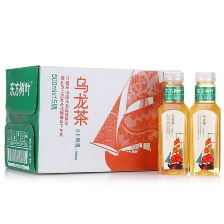 【北京馆】东方树叶乌龙茶500ml*15图片