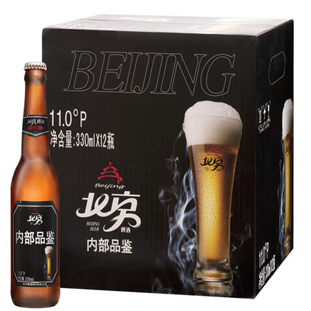 【北京馆】北京啤酒内部品鉴330ML*12图片