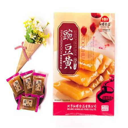 【北京馆】红螺食品 精品装豌豆黄400g