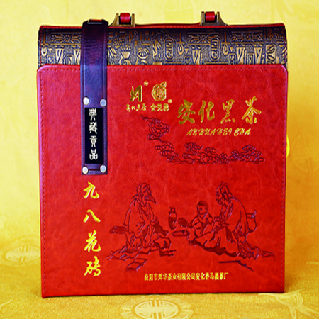 【北京馆】安化黑茶--精品98花砖礼盒图片