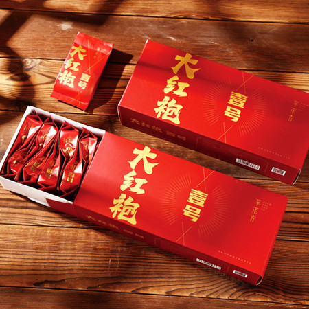  【北京馆】 萃东方 大红袍1号木制礼盒图片