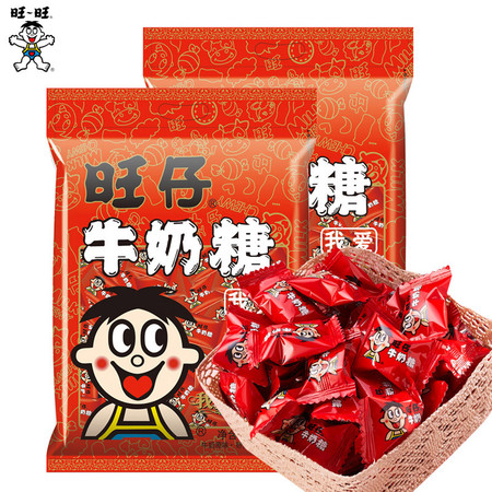 旺旺 旺仔牛奶糖500g*2包