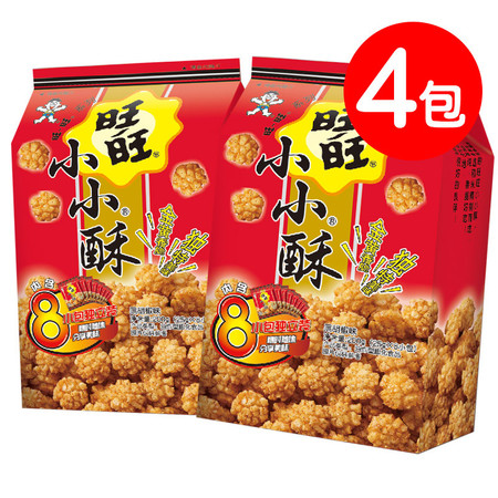 旺旺 小小酥 200g*4包 原味/黑胡椒味/葱香鸡肉味3选1