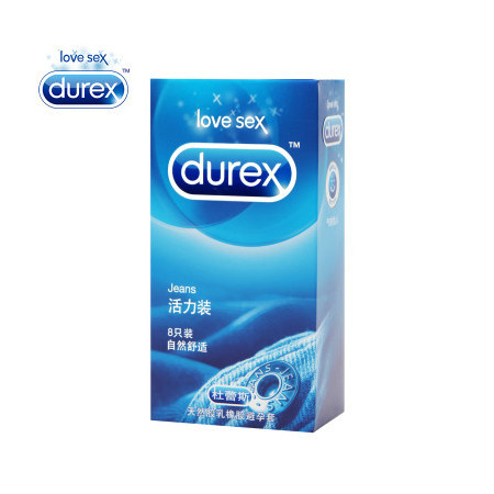 Durex 杜蕾斯 活力装 12只 安全套 避孕套+凸点3 计生用品