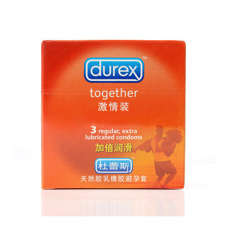 Durex/杜蕾斯 激.情3只装 安全套 避孕套 计生用品