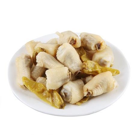 汇利元山椒鸡肘泡椒鸡爪200g*2 重庆风味 零食休闲 小吃称重图片