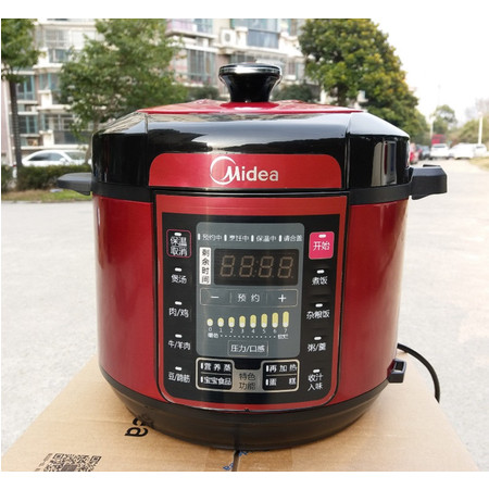 Midea/美的电压力锅  5L升双胆高压锅 智能家用电饭煲图片