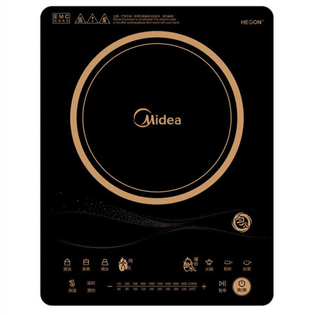 美的/MIDEA 多功能智能触摸屏电磁炉 C21-RT2170