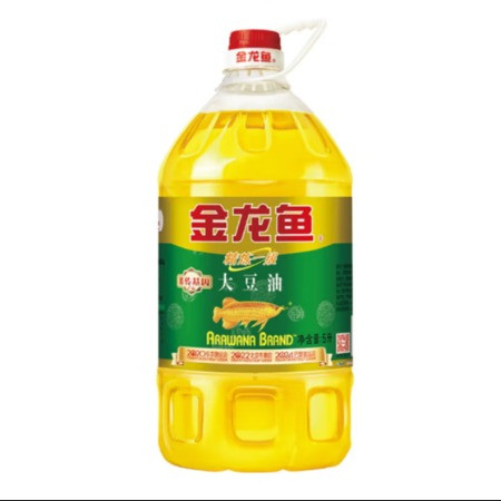  金龙鱼  食用油 非转基因浸出 精炼一级大豆油5L*4