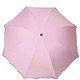 天堂伞 晚色丁香银色月光布防紫外线三折黑杆钢骨蘑菇晴雨伞