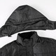 （邮储特卖）瀚瑞新款棉服加厚加大脱卸帽衫防风保暖黑色棉衣LMW-2