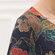 瀚瑞(hanris)新款女装连衣裙长袖印花圆领时尚口袋显瘦连衣裙LJM J-1803