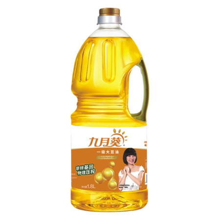 九月葵一级大豆油 1.8L