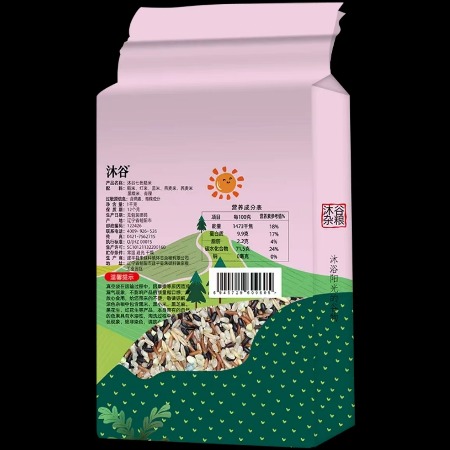 沐谷 七色糙米1kg