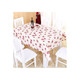 心诺 HM41白色 pvc桌布防水免洗茶几桌布塑料餐桌布餐垫防油