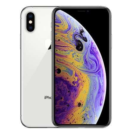 iPhone 苹果 XS Max 双卡 256GB 移动联通电信4G手机 （银色）