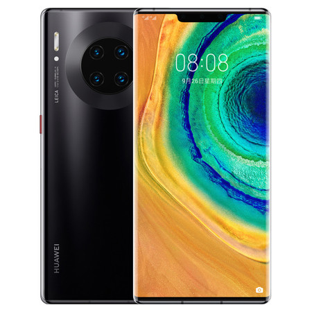 华为/HUAWEI Mate 30 Pro手机 8GB+128GB麒麟990旗舰芯片OLED环幕屏图片