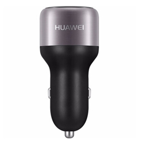 华为/HUAWEI 华为原装车载充电器CP31 快充 一拖二双USB 黑色 9V2A快充版图片