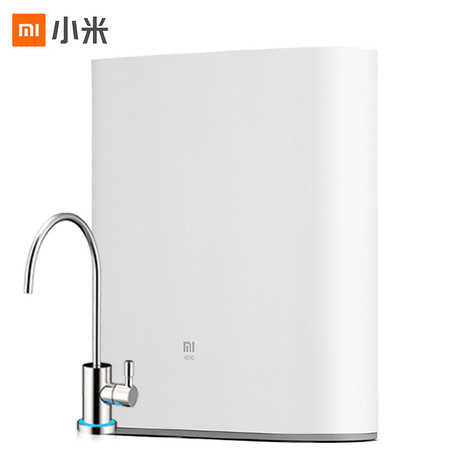 小米/MIUI 小米净水器厨下式1A 厨房自来水RO反渗透直饮纯水机家用净水机