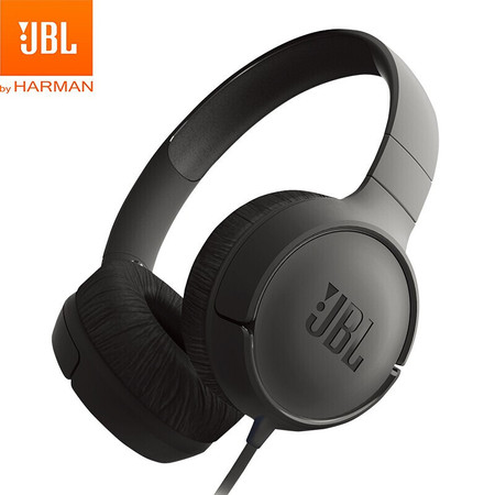 JBL TUNE 500 头戴式有线耳机耳麦 运动耳机 游戏耳机 T500手机 电脑音乐游戏线控耳麦