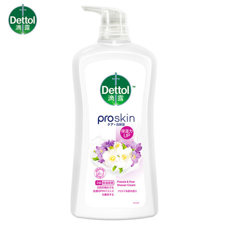 滴露/Dettol 柔肤滋养沐浴露 小苍兰与蜜梨香950g 身体沐浴乳沐浴液