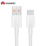 华为/HUAWEI 原装6A数据线 USB Type-A转USB Type-C/1m线长支持66W