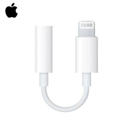 苹果/APPLE Lightning/闪电 转 3.5毫米耳机插孔转换器/转换头图片