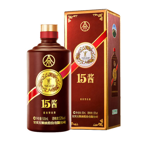 五粮液股份公司 15酱(限量版) 53度 500ml 酱香型 白酒图片