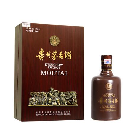 茅台酒 浮雕木珍500ml图片