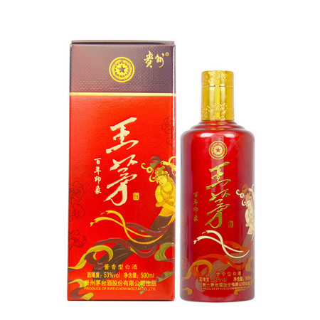 王茅酒（百年印象）53度500ml图片