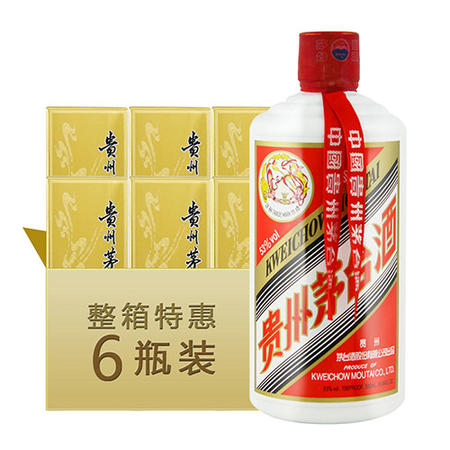 茅台酒 新飞天53度500ml（整箱）图片