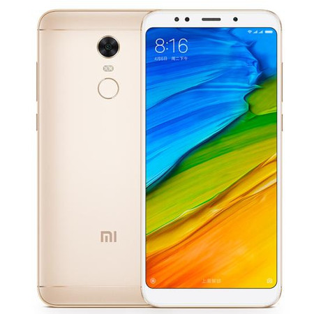 小米/MIUI 红米5 Plus  全网通版 3GB+32GB 金色 移动联通电信4G手机 双卡双待