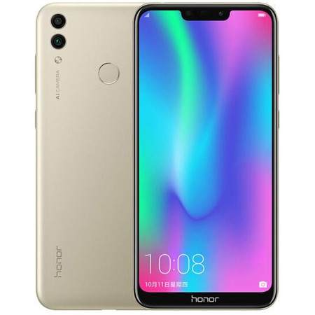 华为/HUAWEI 荣耀畅玩8C 4GB+64GB 铂光金 全网通 高配版   4G手机 双卡双待