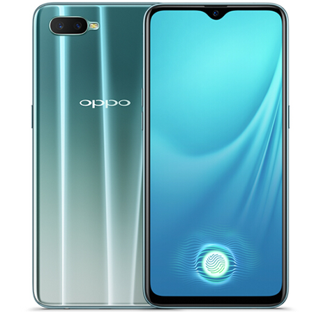 OPPO R15x 光感屏幕指纹手机 6G+128G 冰萃银 全网通  双卡双待4G手机