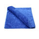 钻彩 富绒纤维毛巾 洗车毛巾 擦车巾 加厚吸水长短 蓝色 单条