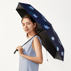 蕉下 BENEUNDER蕉下口袋防晒伞女便携小巧 晴雨伞两用防紫外线黑胶遮太阳伞