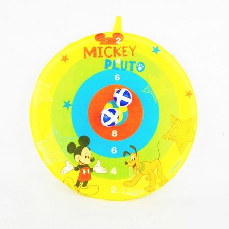 迪士尼米奇 粘球布制飞镖盘 飞镖套装 儿童安全飞标盘