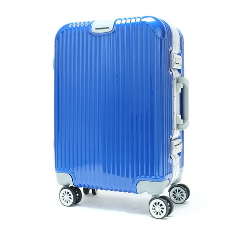 小童马 TSA海关锁铝框拉杆箱万向轮镜面旅行箱20 24寸行李箱包登机箱   2221图片