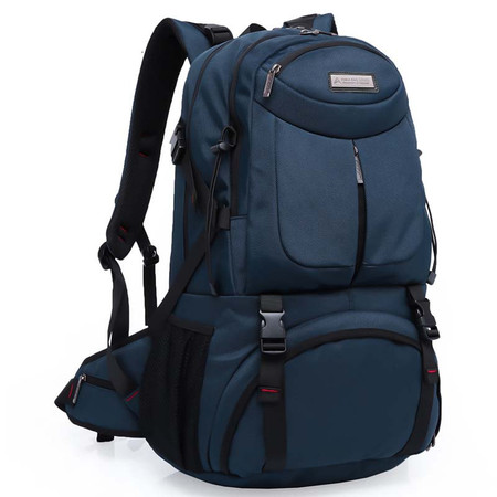 小童马 新款户外双肩包男实用 大容量背包学生旅行电脑包防水耐用书包   kaka2227图片
