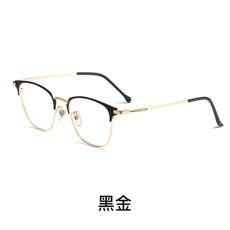汤河店 新款复古眼镜框 防蓝光金属圆框眼镜 光学近视眼镜架c图片