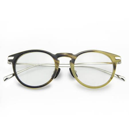 汤河店 Farmore/花慕欧美流行眼镜框纽约个性复古大框牛角镜架手工眼镜N3图片