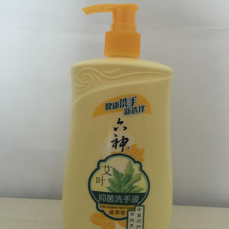 六神抑菌洗手液500ml 艾叶中草药 滋润型图片