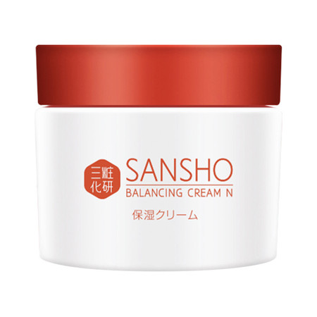 三妆 /三粧化研sansho平衡焕肤面霜50g 补水保湿图片