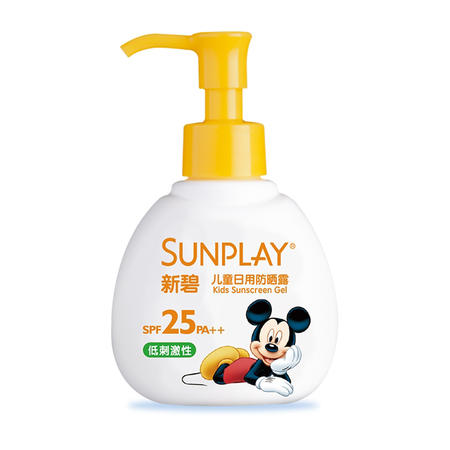 曼秀雷敦新碧儿童日用防晒露100g SPF25 PA+++ 无酒精 低刺激性