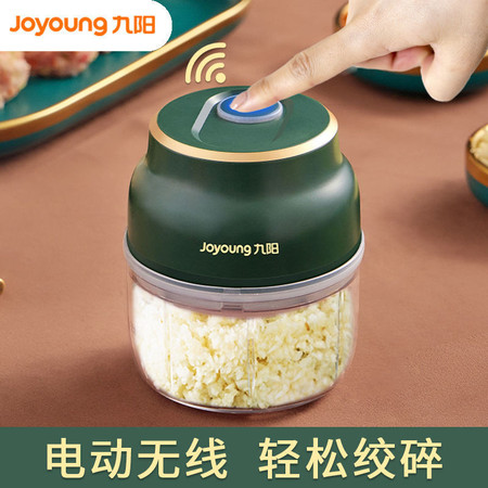 九阳/Joyoung 电动捣蒜器小型蒜泥神器手动打蒜蓉捣碎迷你搅碎机拉大蒜蓉机图片