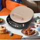 九阳/Joyoung 电饼铛34cm直径煎烤机双面悬浮烙饼加深烤盘可180度展开