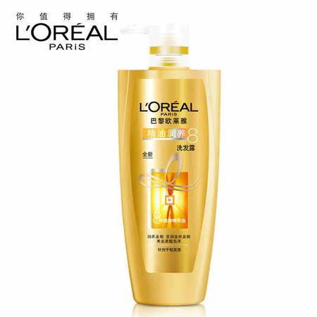 L’OREAL 欧莱雅 精油润养去屑洗发露 700ml 精油3重润养 有效去屑图片